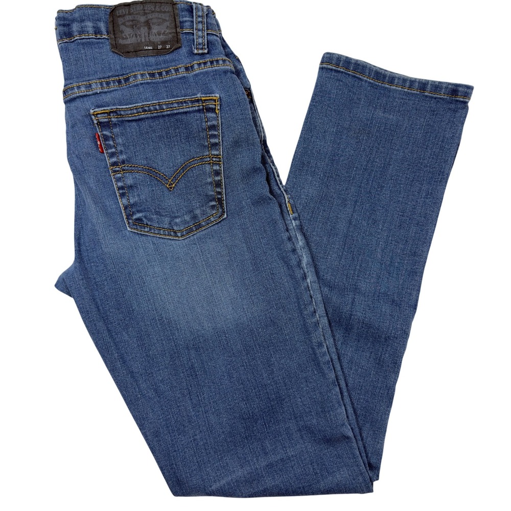 Levi's 511 Women's Slim Jeans Size 14 REG W27 x L27 Performance Denim Blue